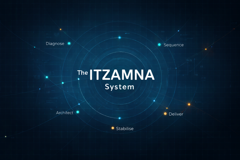 Strategic transformation, sequenced so you only do it once.